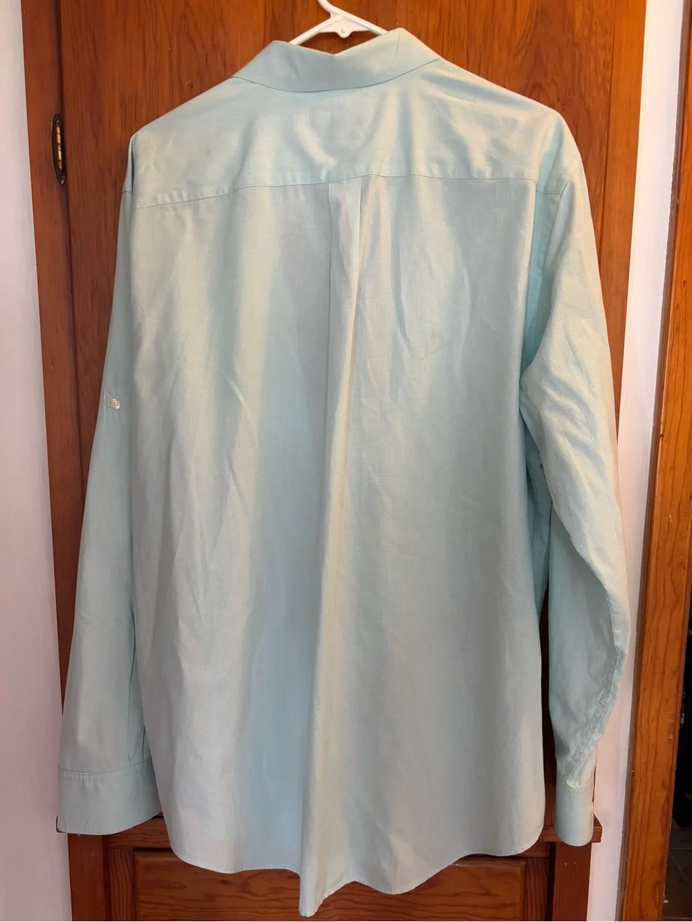 Banana Republic Light Blue Button Down Men's Dress Shirt